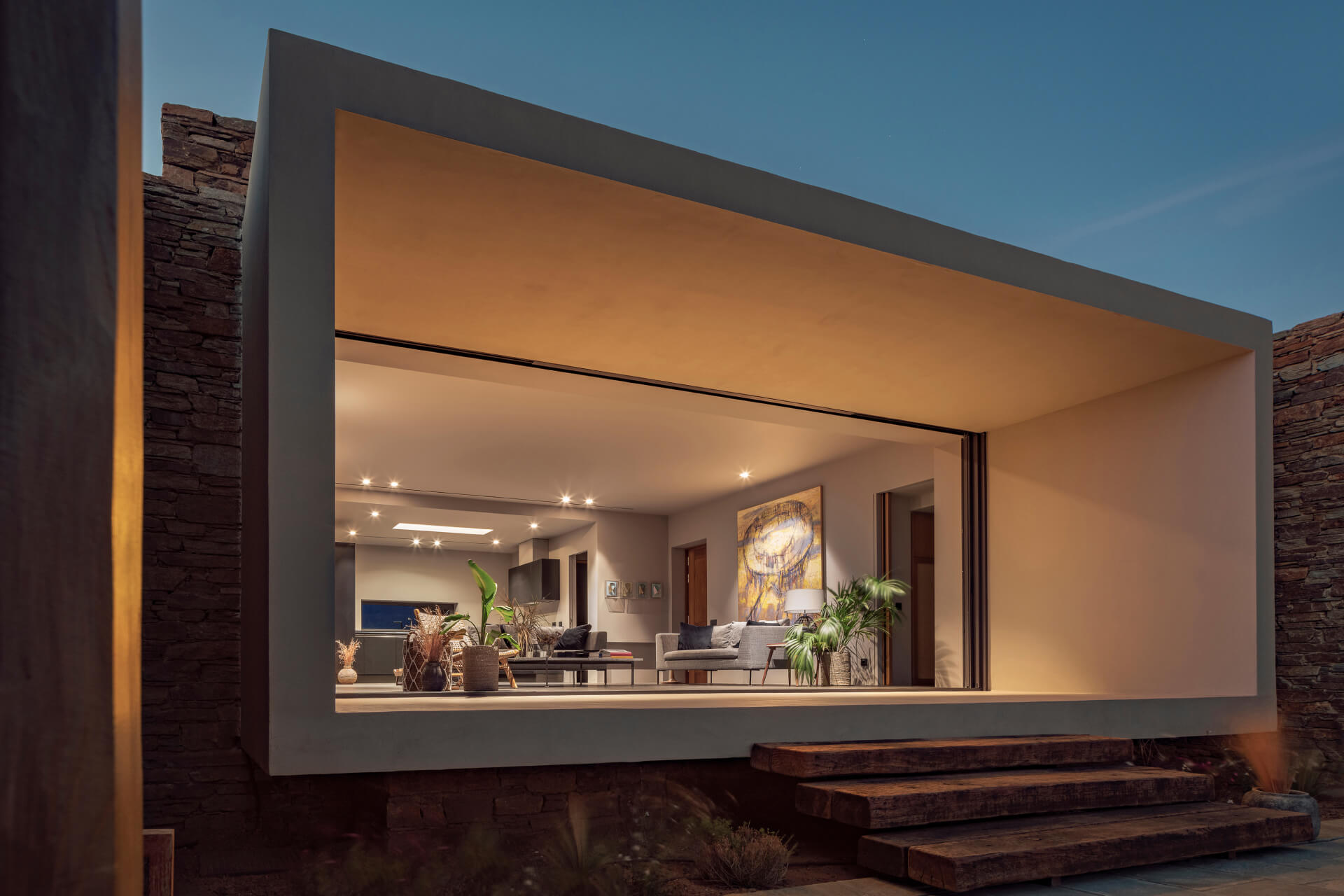 Modern design villas