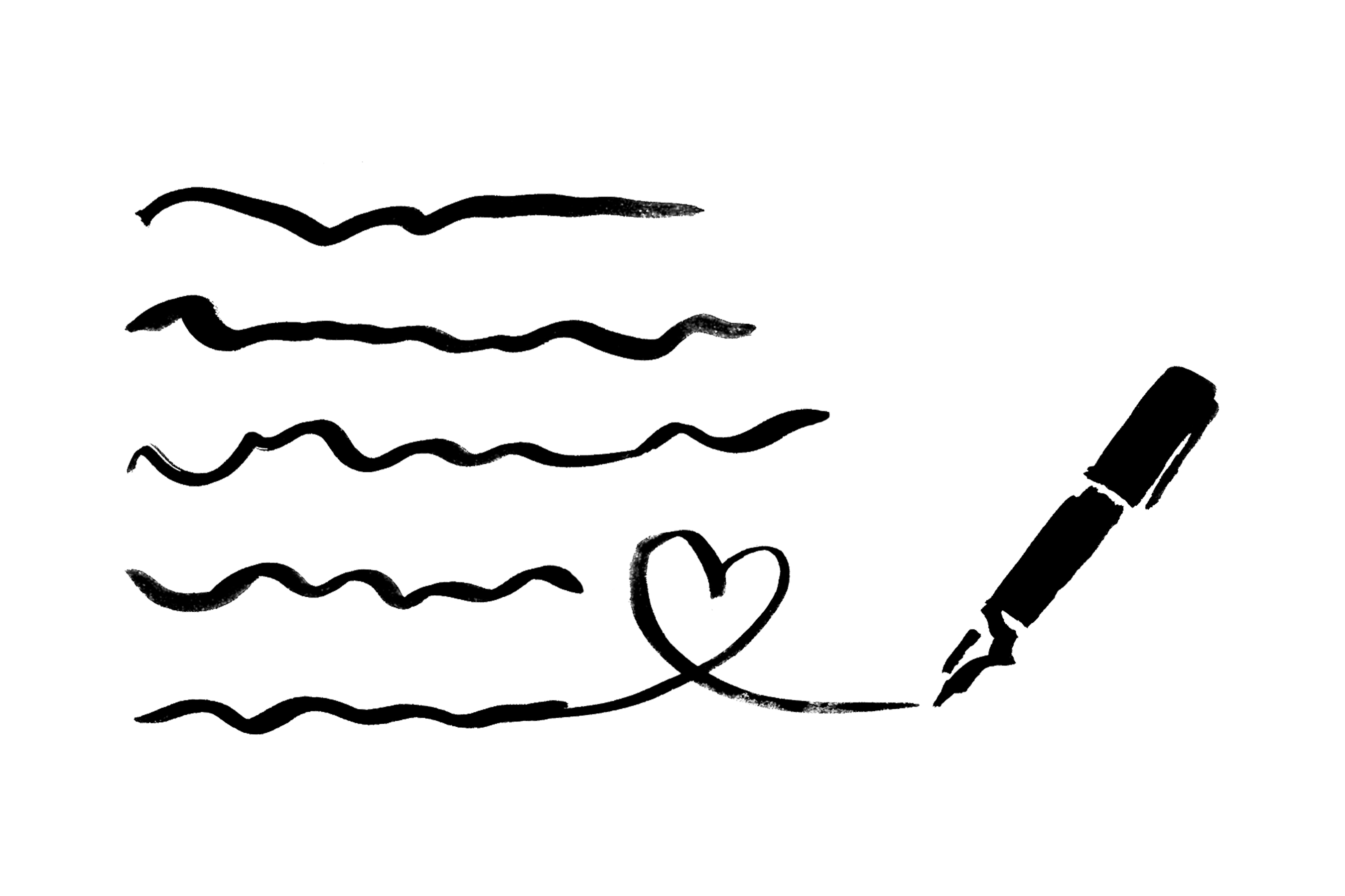 An illustration of a guest book